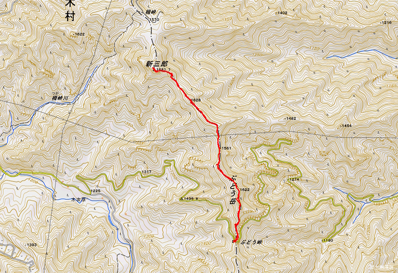 新三郎 ぶどう岳 2025年9月21日