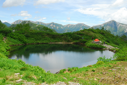 奥又白池　2015年7月25～26日