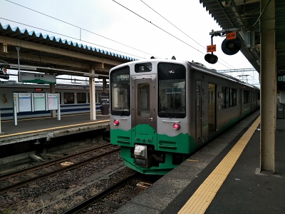 上田から直江津へ 2018年10月7日
