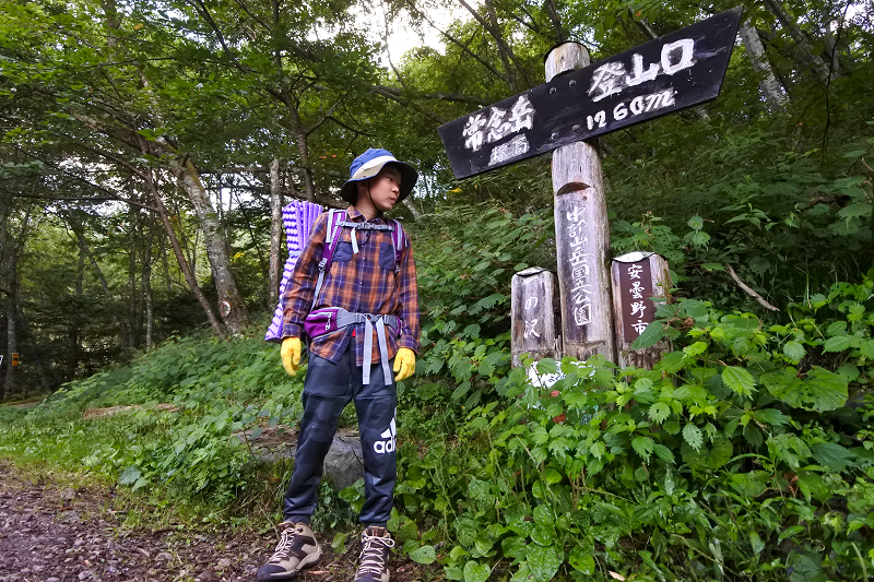 常念岳 2020年8月14〜15日