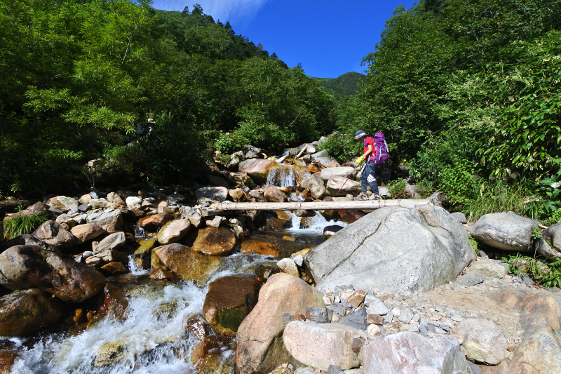 常念岳 2020年8月14〜15日