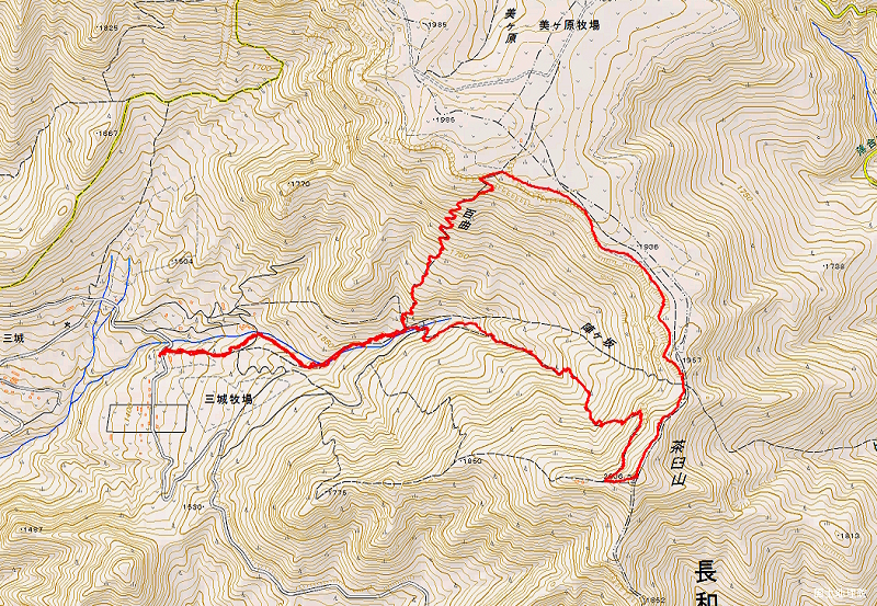 茶臼山 2022年12月4日