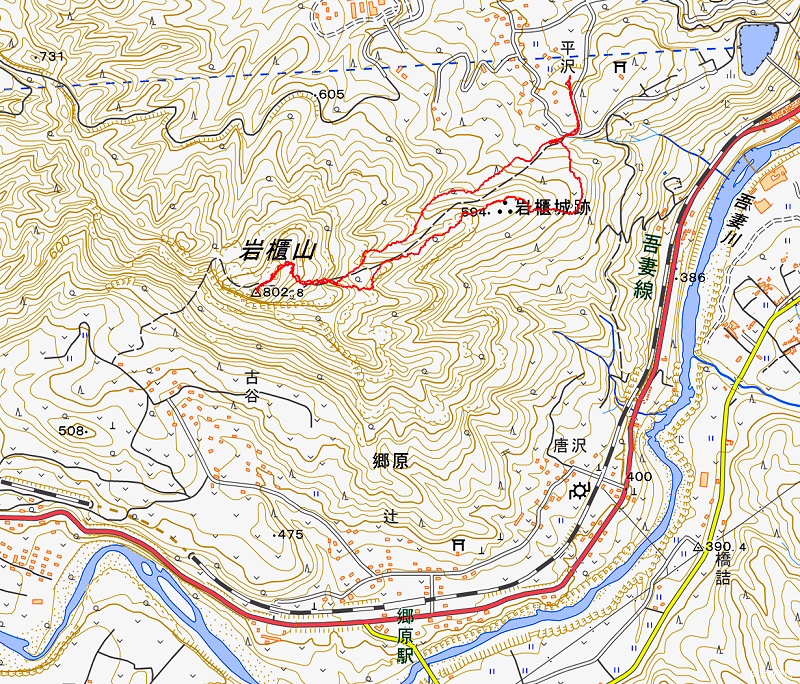 岩櫃山 2023年8月6日