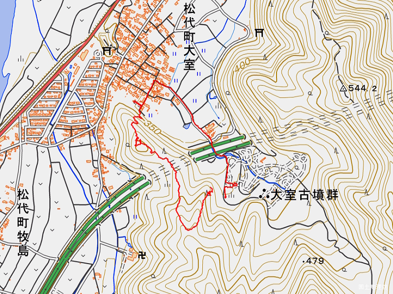 霞城跡 2024年2月4日