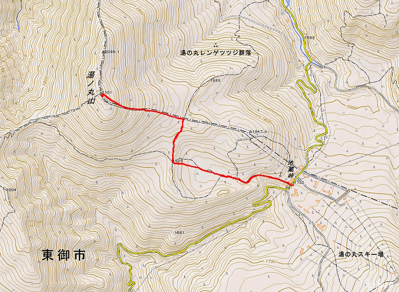 湯ノ丸山 2022年12月11日