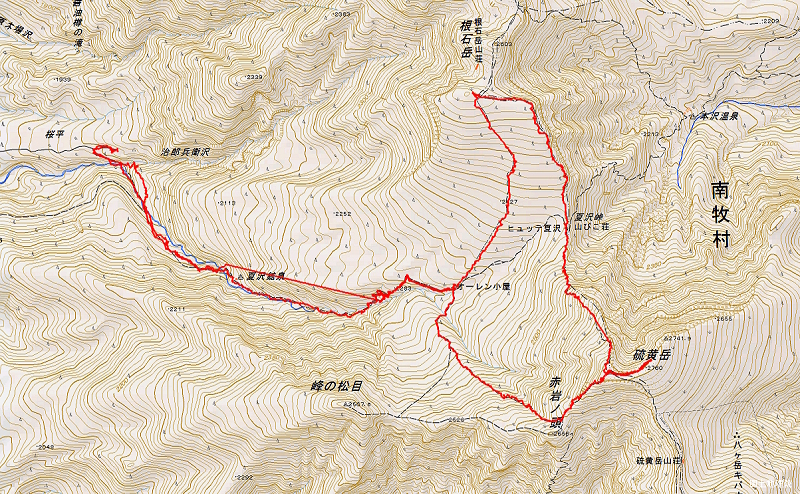 硫黄岳 2024年9月16日