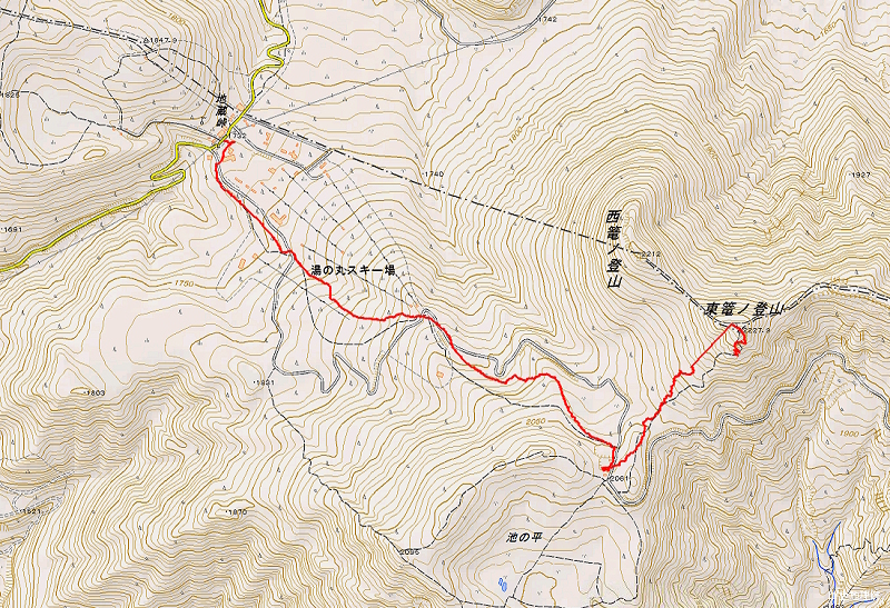 篭ノ登山 2024年11月9日