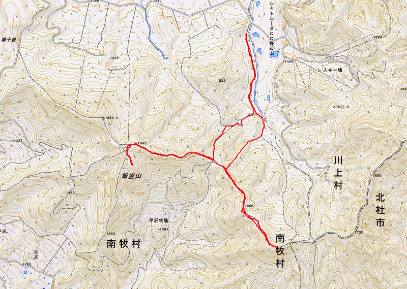 2025年7月6日 飯盛山 三ツ沢の頭(丸山)