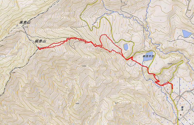 鍋倉山 2025年2月25日